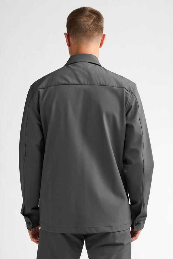 Petrol Industries regular fit overshirt groen - Foto 3