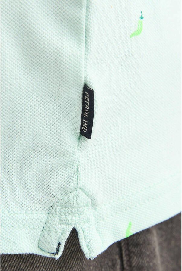 Petrol Industries regular fit polo mintgroen - Foto 3