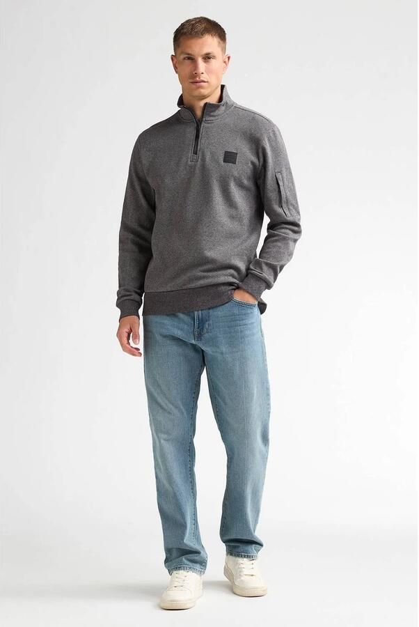 Petrol Industries regular fit sweater met melée deep black - Foto 2