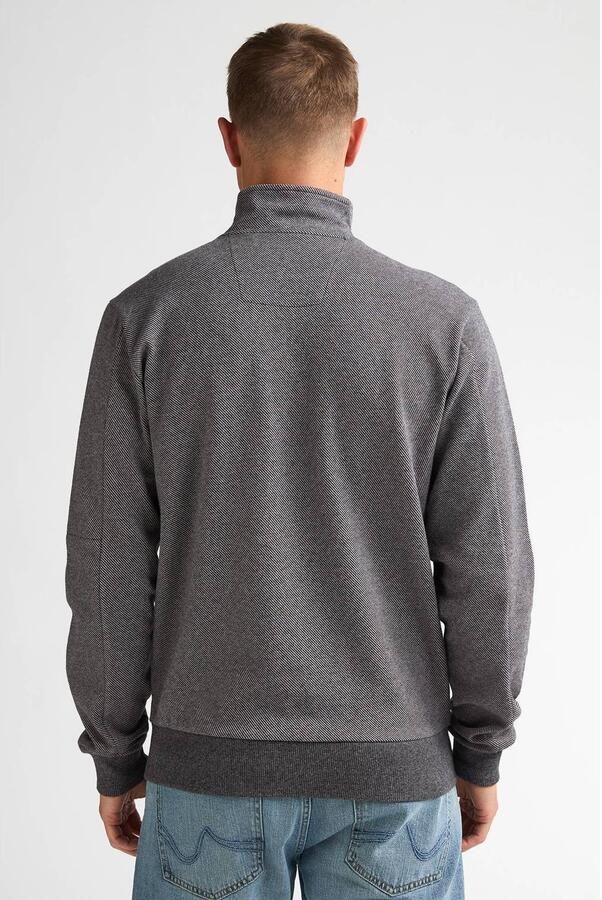 Petrol Industries regular fit sweater met melée deep black - Foto 3