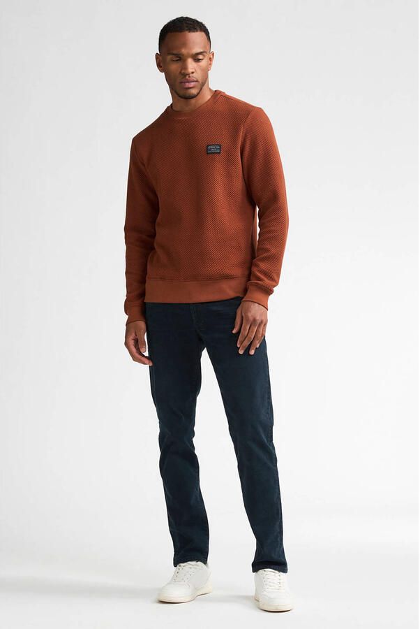 Petrol Industries regular fit sweater oranje - Foto 3