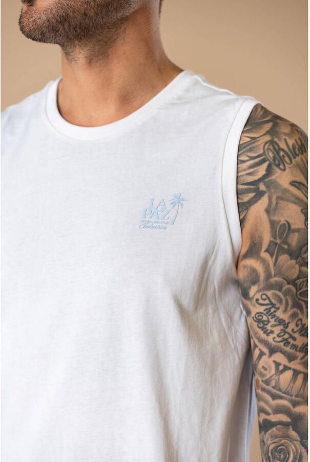 Petrol Industries regular fit tanktop wit - Foto 2