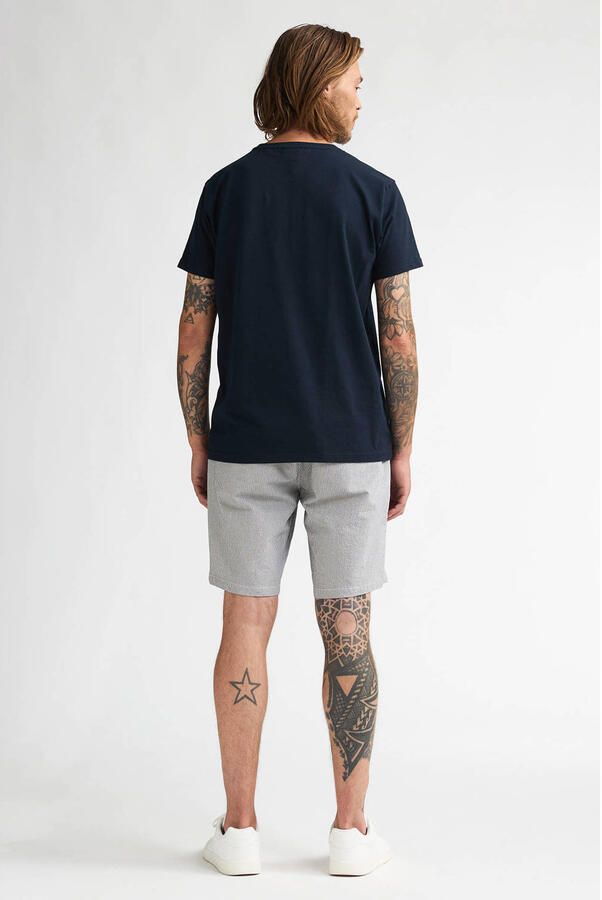 Petrol Industries regular gestreepte chino short ecru - Foto 2