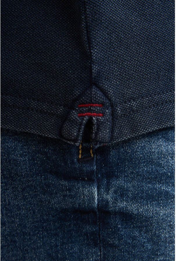 Petrol Industries regular polo donkerblauw - Foto 2