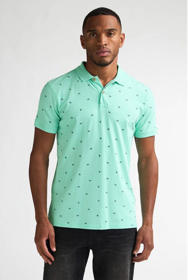 Petrol Industries regular polo groen