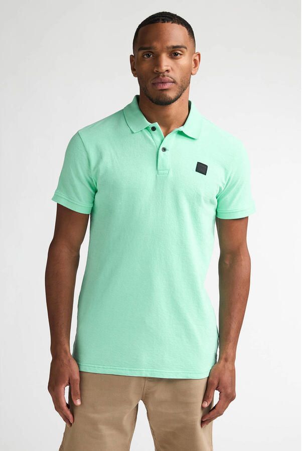 Petrol Industries regular polo groen