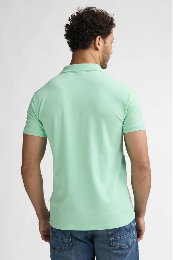 Petrol Industries regular polo groen - Foto 3