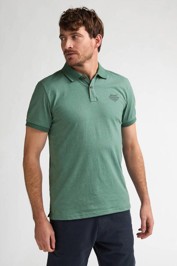 Petrol Industries regular polo groen
