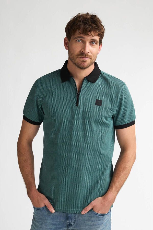 Petrol Industries regular polo groen