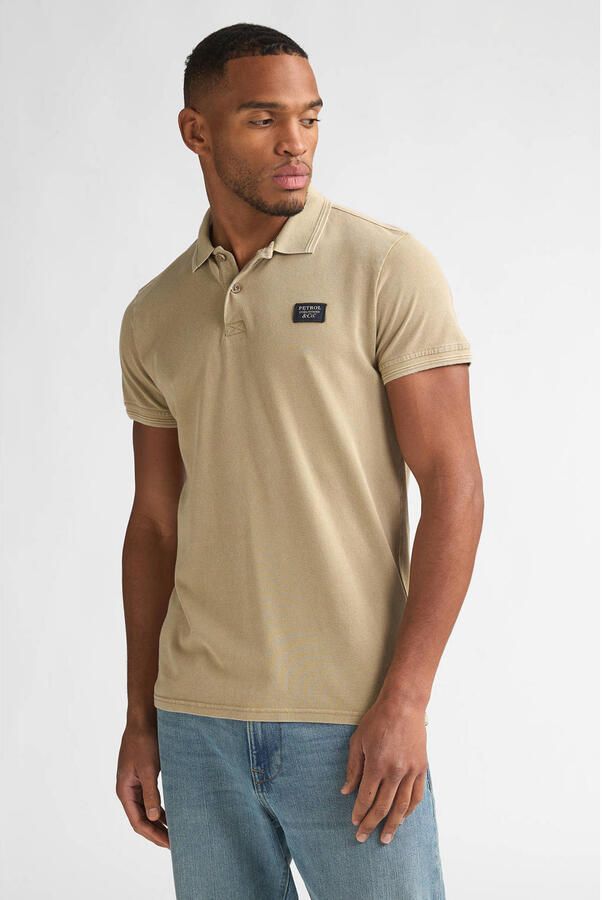 Petrol Industries regular polo lichtkaki