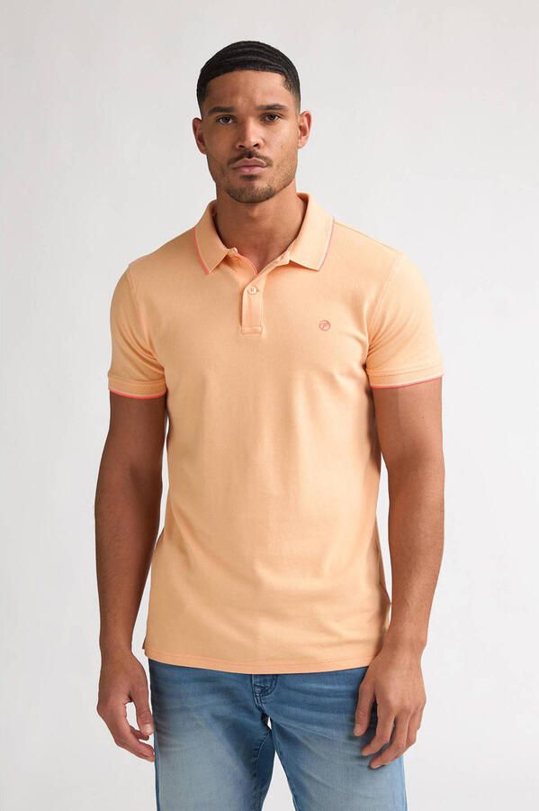 Petrol Industries regular polo oranje