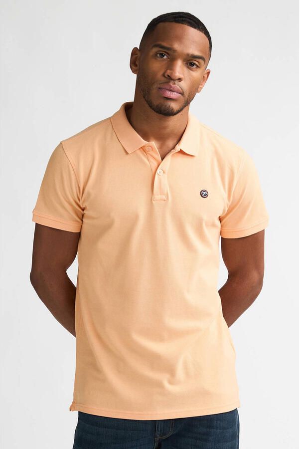 Petrol Industries regular polo oranje