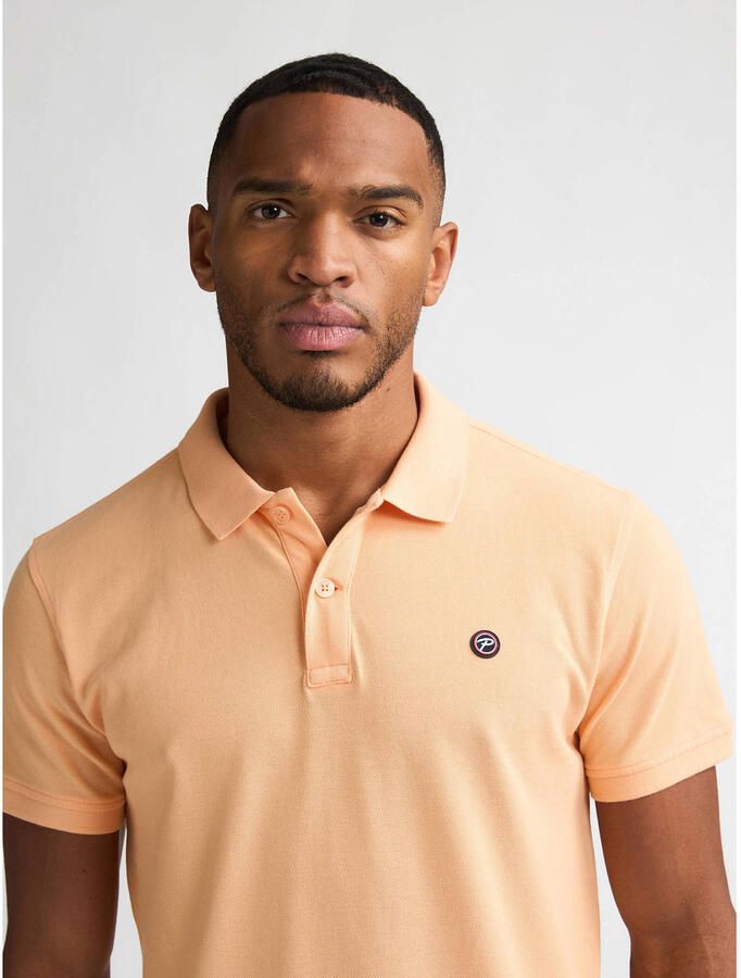 Petrol Industries regular polo oranje - Foto 2