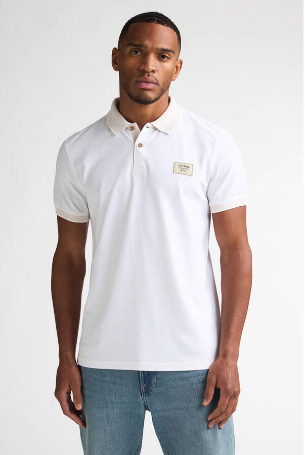 Petrol Industries regular polo wit