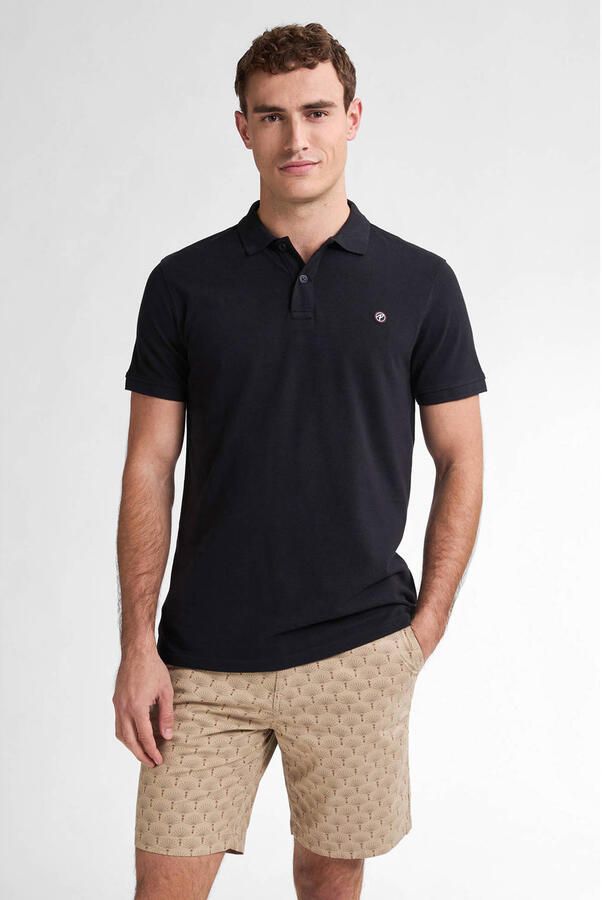 Petrol Industries Poloshirt met geborduurd logo