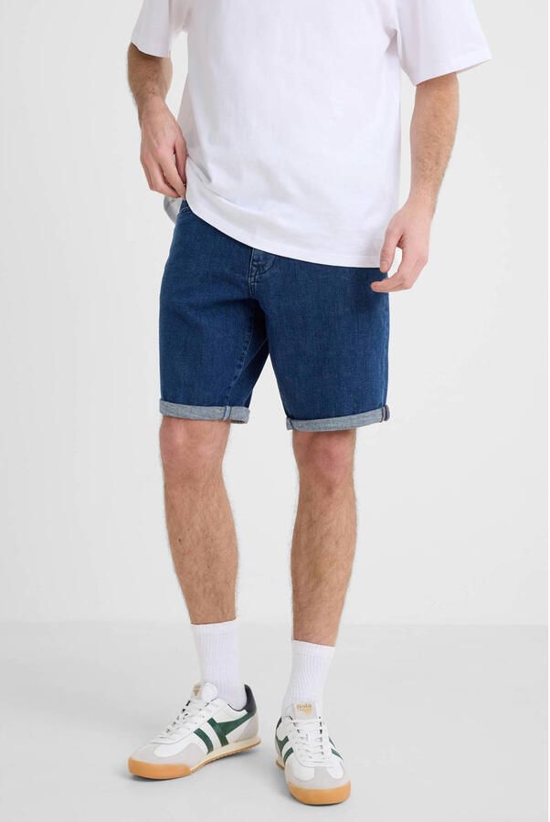Petrol Industries regular short dark blue denim