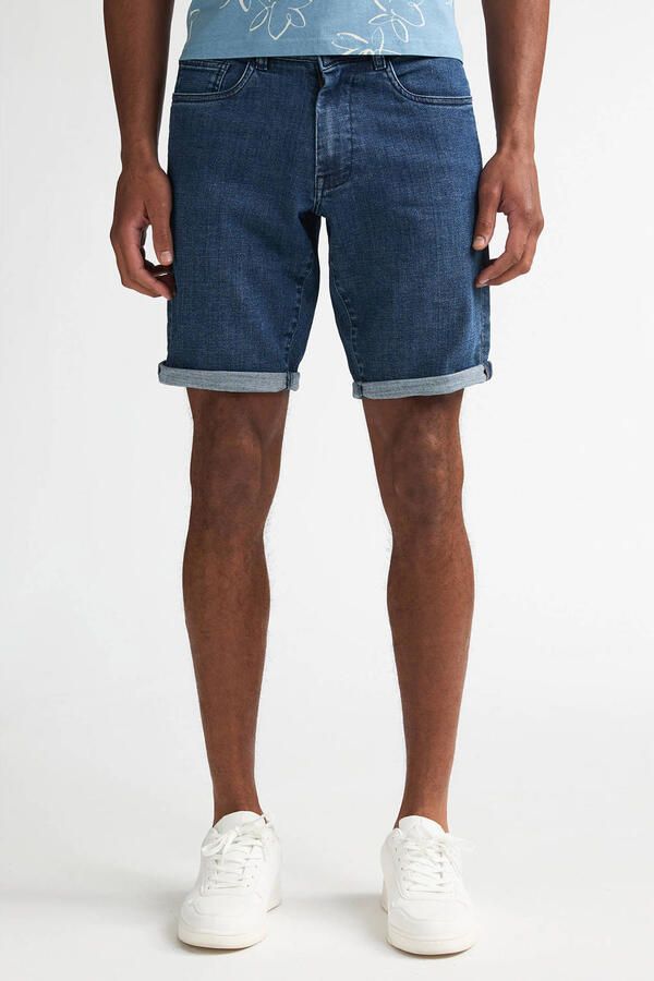 Petrol Industries regular short dark blue denim