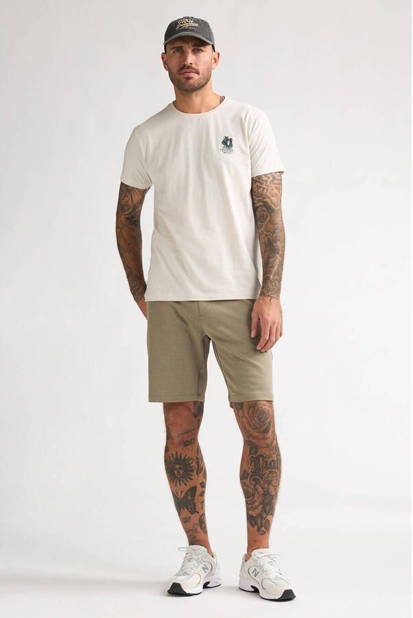 Petrol Industries regular sweatshort beige - Foto 3