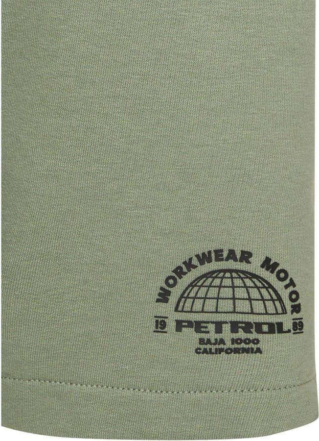 Petrol Industries regular sweatshort groen - Foto 2
