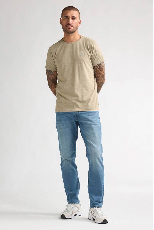 Petrol Industries regular T-shirt beige - Foto 3