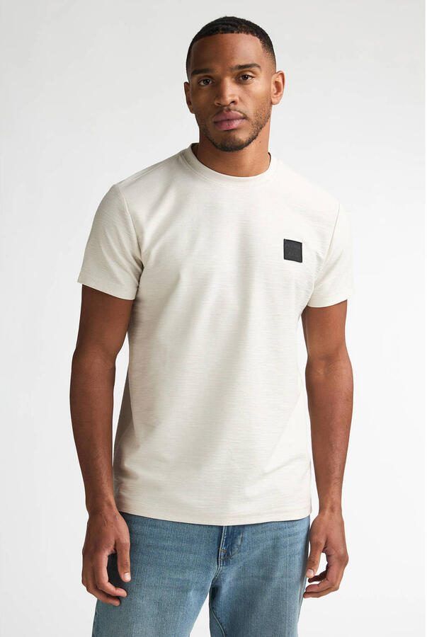 Petrol Industries regular T-shirt beige