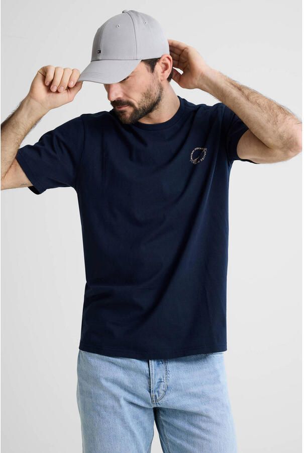 Petrol Industries regular T-shirt donkerblauw - Foto 3