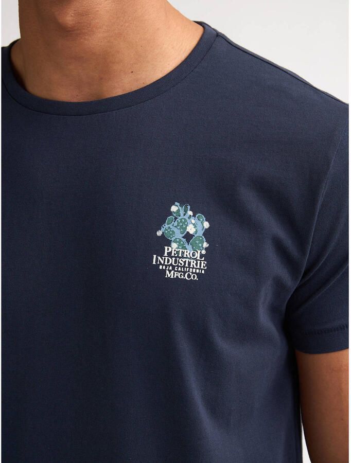Petrol Industries regular T-shirt donkerblauw - Foto 2