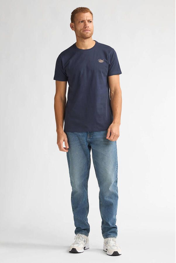 Petrol Industries regular T-shirt donkerblauw - Foto 3