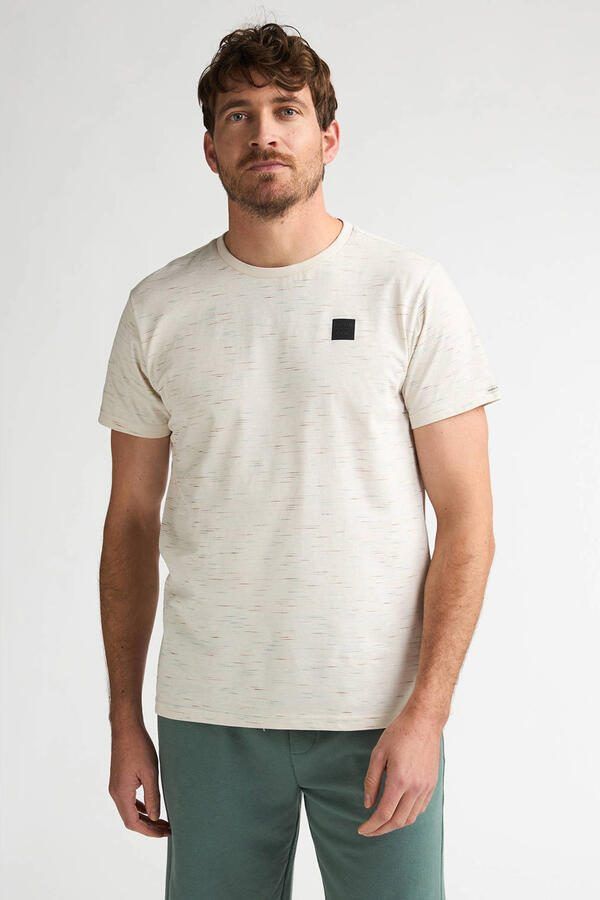 Petrol Industries regular T-shirt ecru