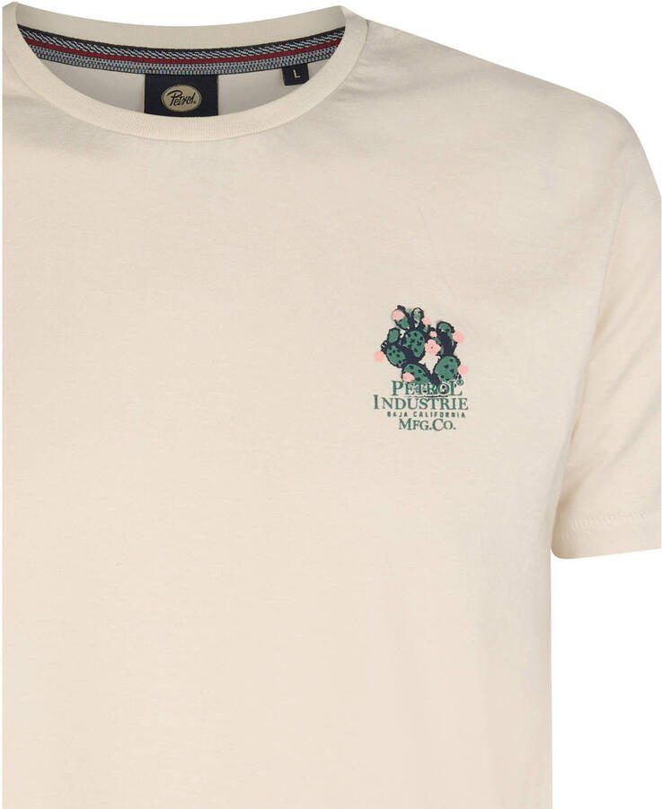 Petrol Industries regular T-shirt ecru - Foto 2