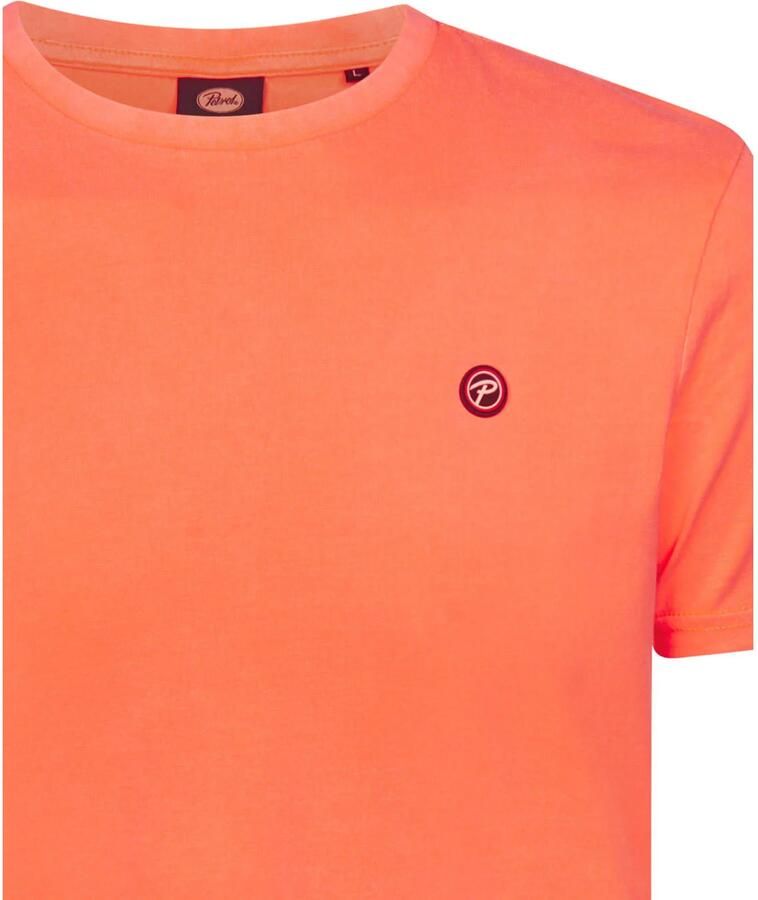 Petrol Industries regular T-shirt koraalrood - Foto 2