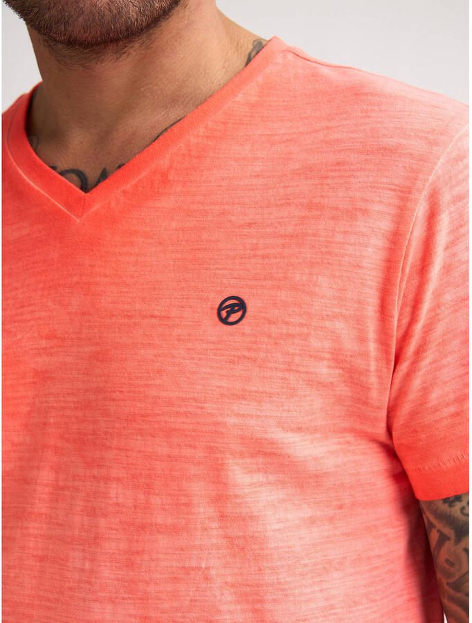 Petrol Industries regular T-shirt koraalrood - Foto 2