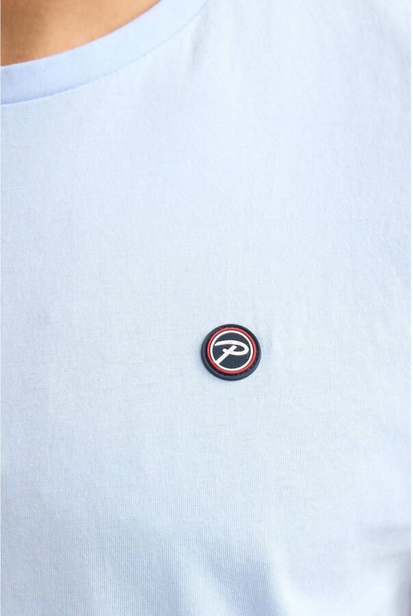 Petrol Industries regular T-shirt lichtblauw - Foto 3