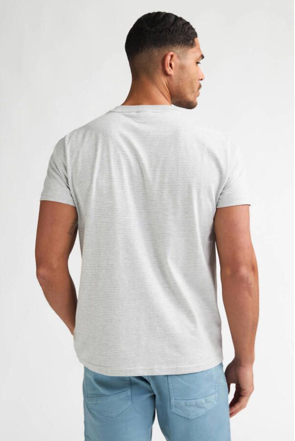 Petrol Industries regular T-shirt lichtgrijs - Foto 2