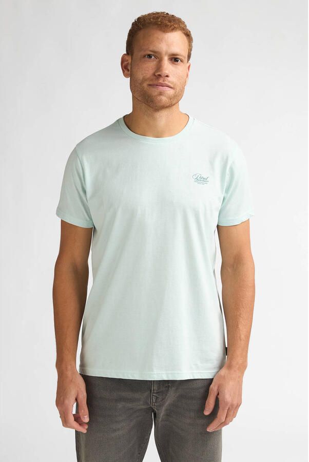 Petrol Industries regular T-shirt mintgroen