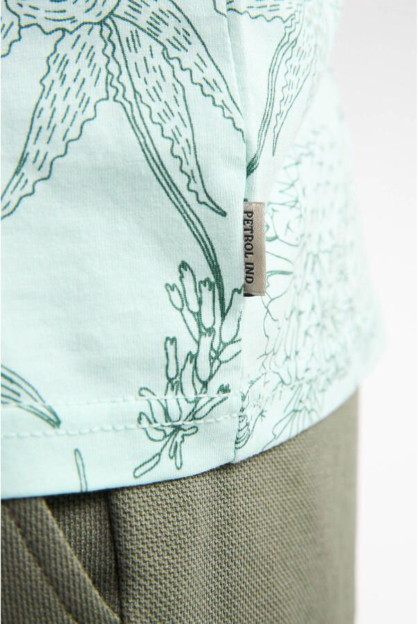 Petrol Industries regular T-shirt mintgroen - Foto 2