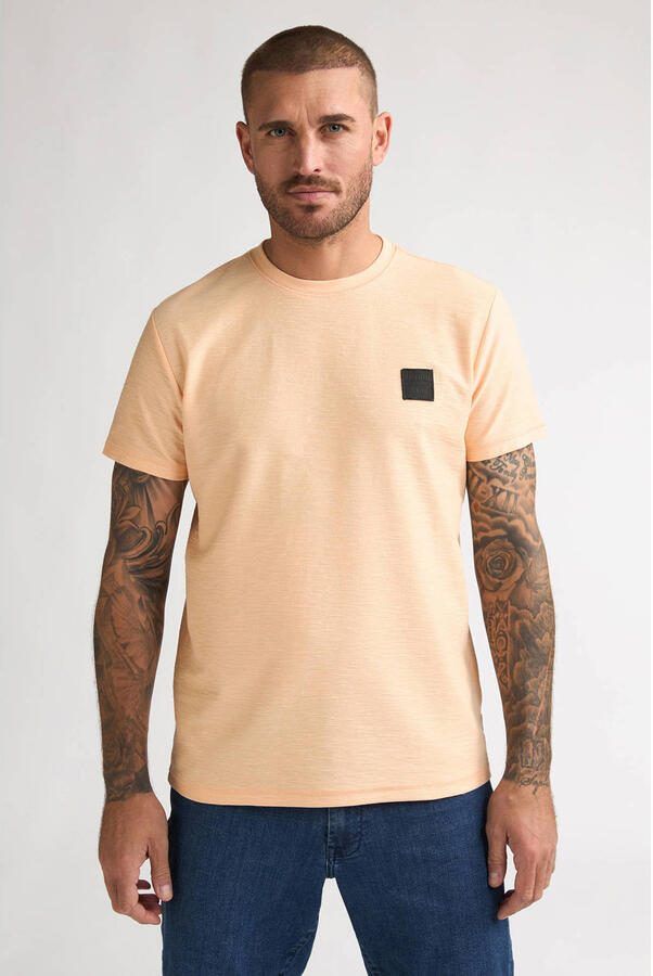 Petrol Industries regular T-shirt oranje