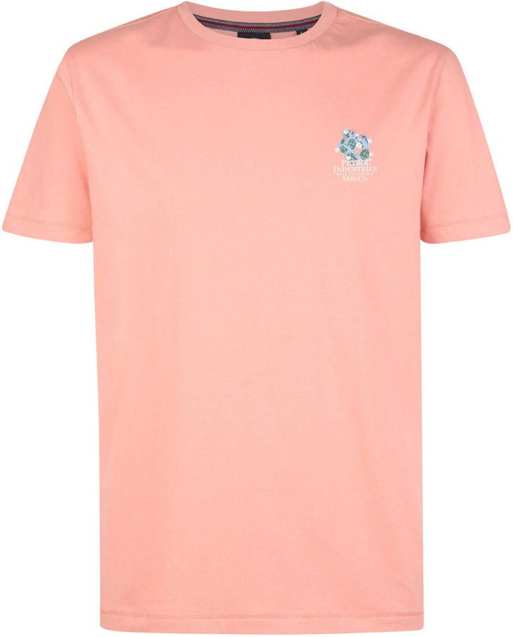 Petrol Industries regular T-shirt roze