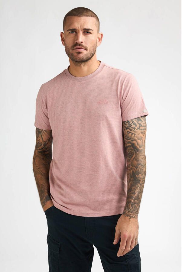 Petrol Industries regular T-shirt roze