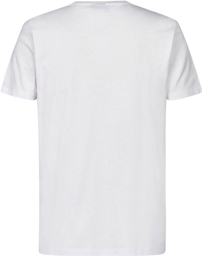 Petrol Industries Shirt met ronde hals met geborduurd logo - Foto 2