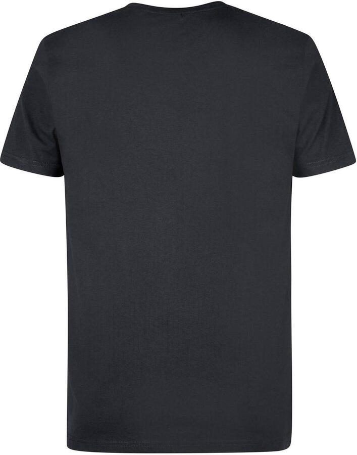 Petrol Industries Shirt met ronde hals met geborduurd logo - Foto 2