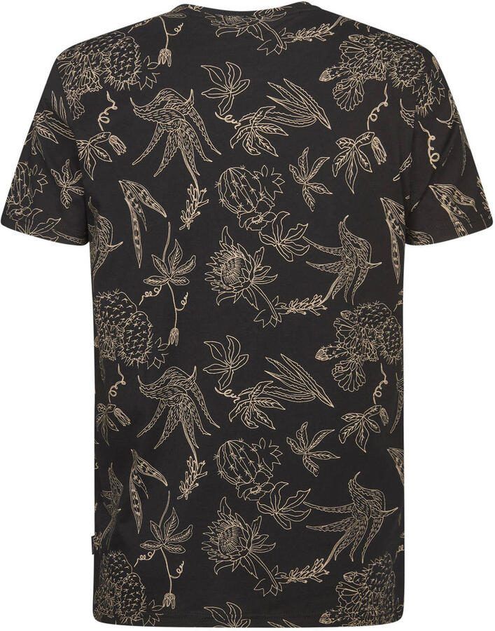 Petrol Industries regular T-shirt zwart - Foto 3