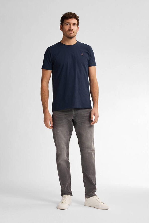 Petrol Industries regular tapered fit jeans RUSSEL met riem grey - Foto 4