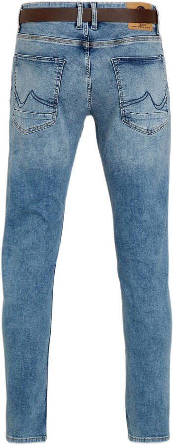 Petrol Industries regular tapered fit jeans RUSSEL met riem light used - Foto 2