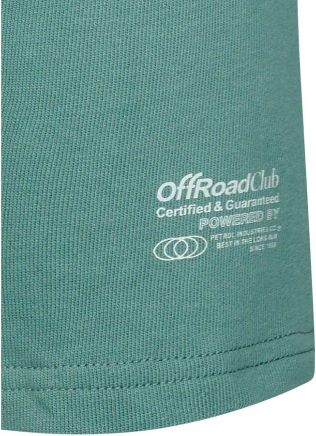 Petrol Industries regular waist sweatshort groen - Foto 2
