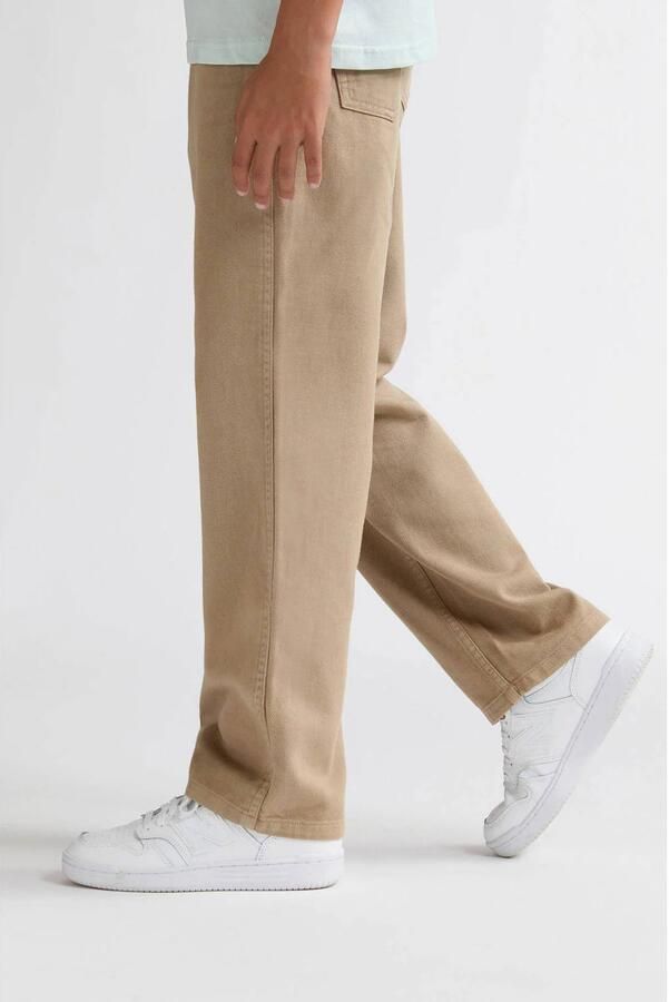 Petrol Industries relaxed casual broek zand - Foto 3