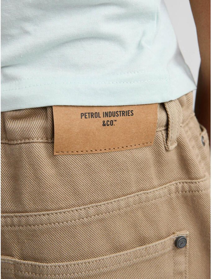 Petrol Industries relaxed casual broek zand - Foto 2