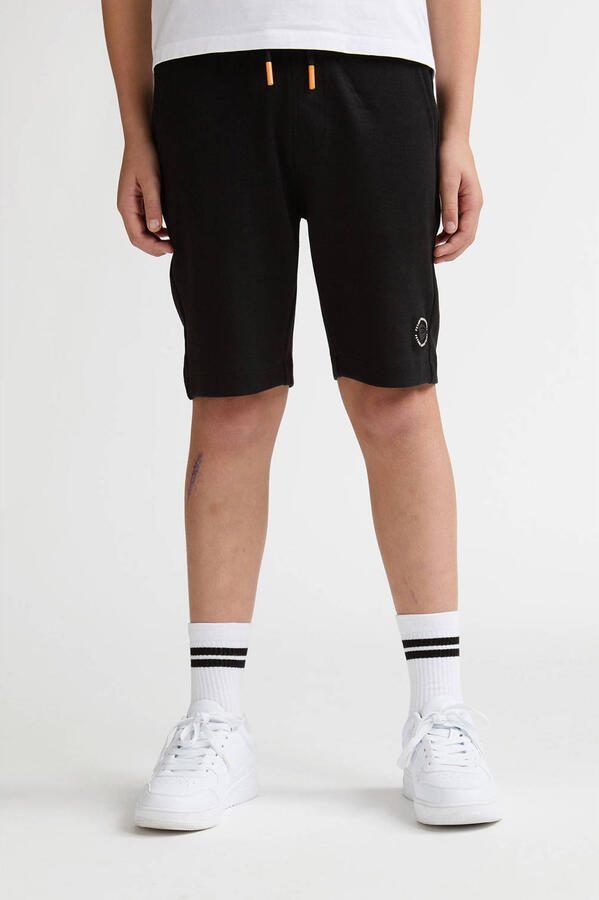 Petrol Industries relaxed sweatshort zwart
