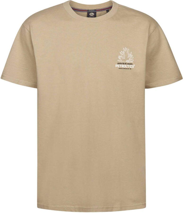 Petrol Industries relaxed T-shirt beige