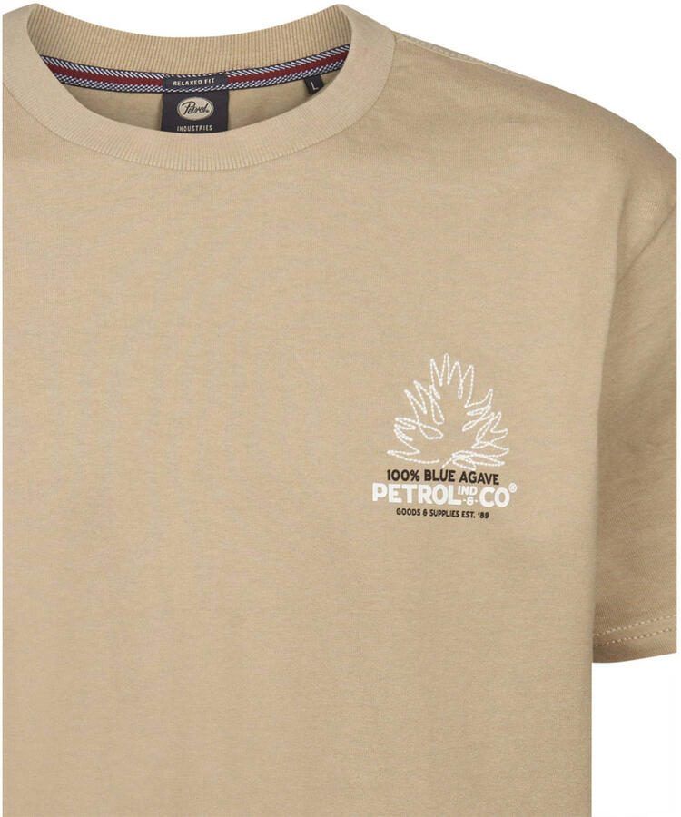 Petrol Industries relaxed T-shirt beige - Foto 2